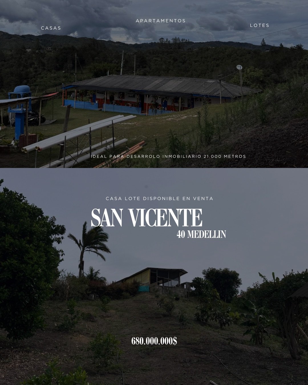 Casa campestre ideal para desarrollo inmobiliario  — 1