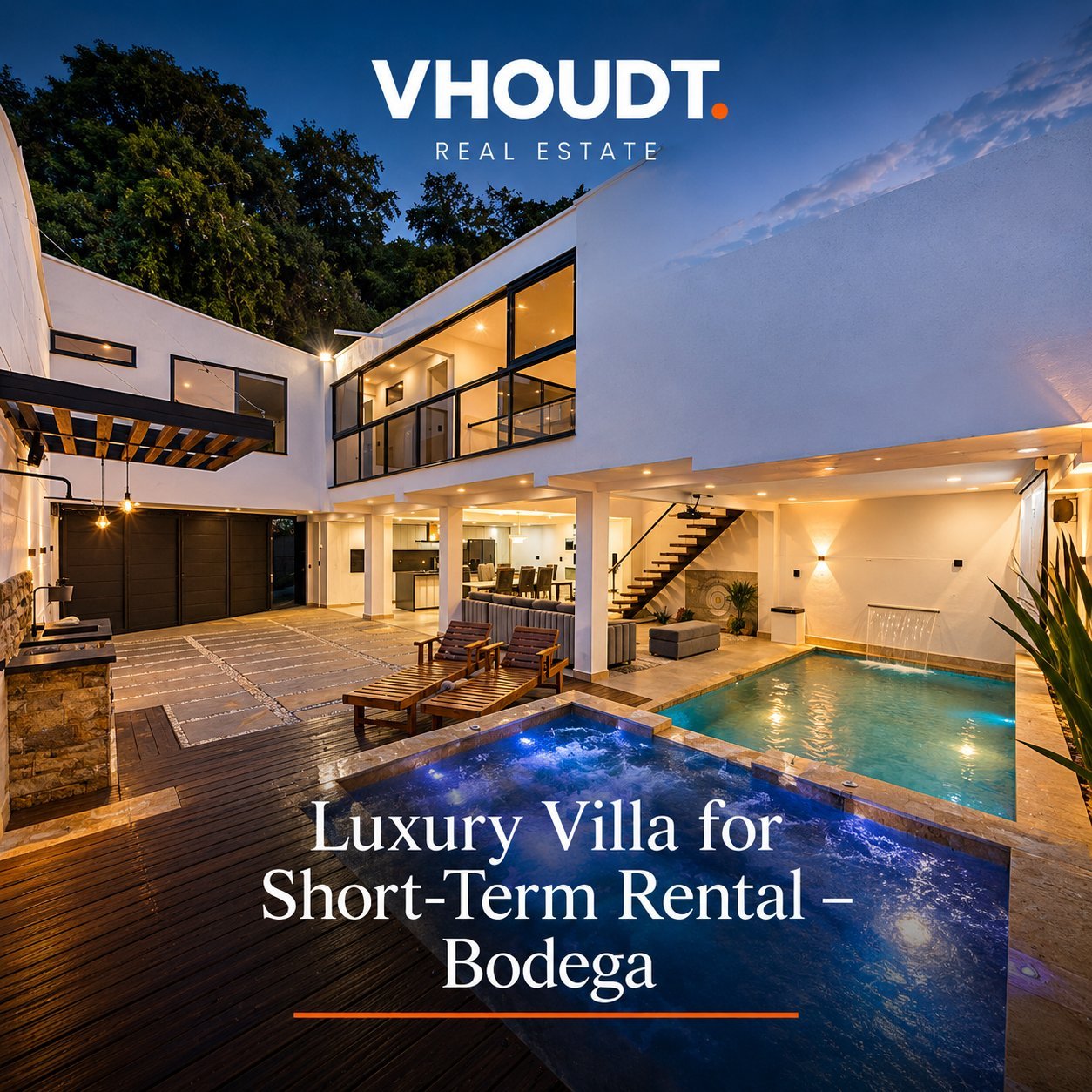 Luxury Villa for Short-Term Rental – Bodega