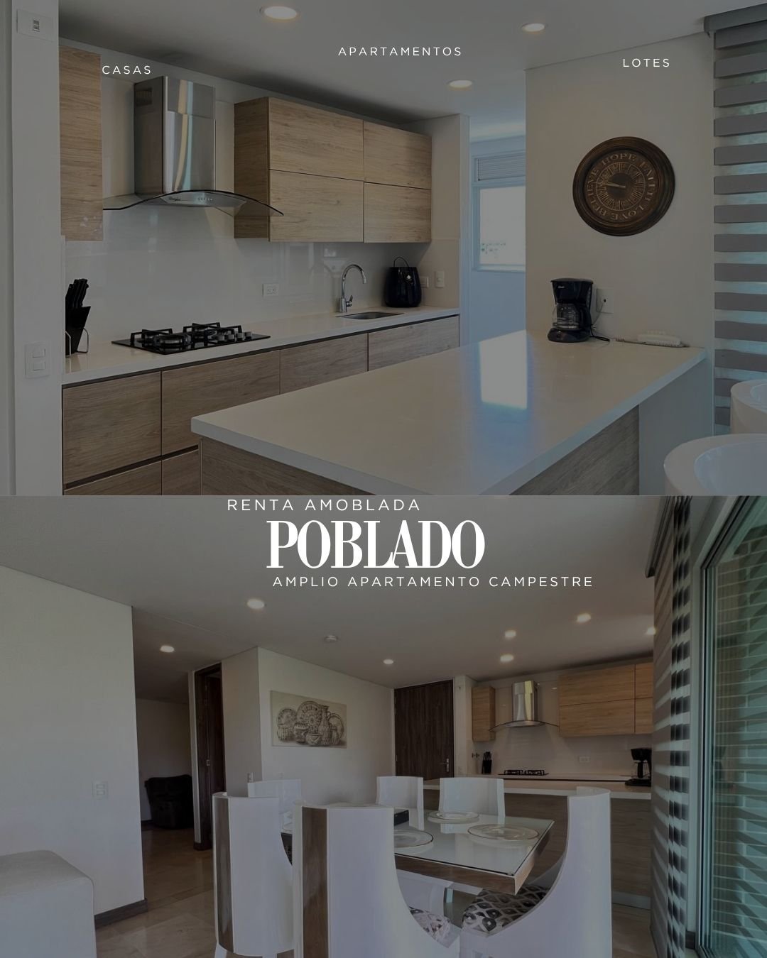 Apartamento en Renta amoblado a pasos del centro comercial el Tesoro