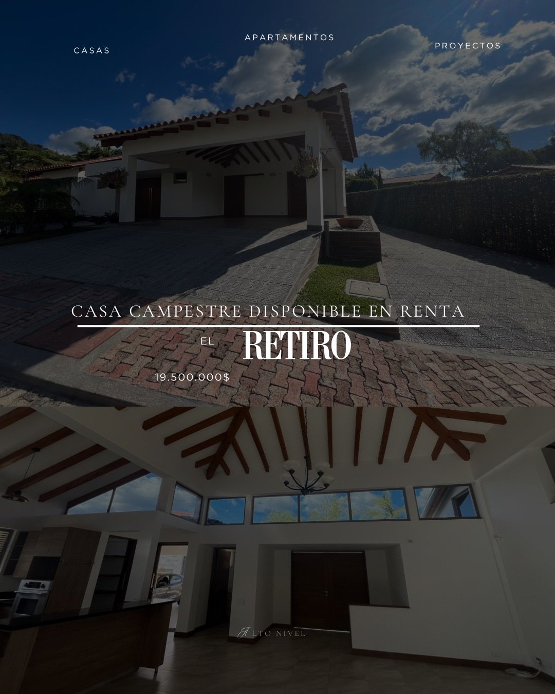 Casa Campestre en  Renta Tradicional  - Image 1