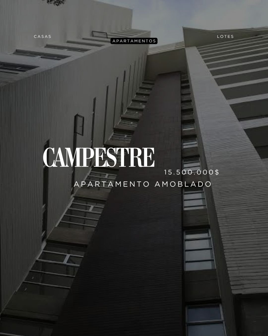Apartamento semi amoblado en Poblado (Campestre)  — 1