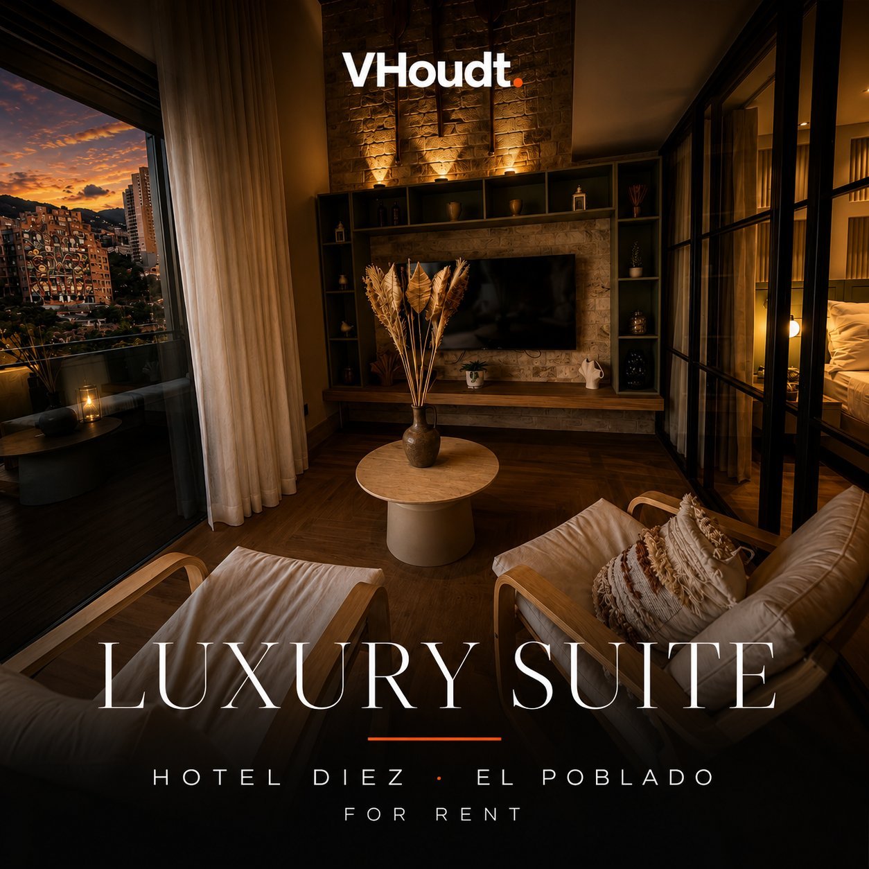 Luxury Suite for Rent – Hotel Diez, El Poblado