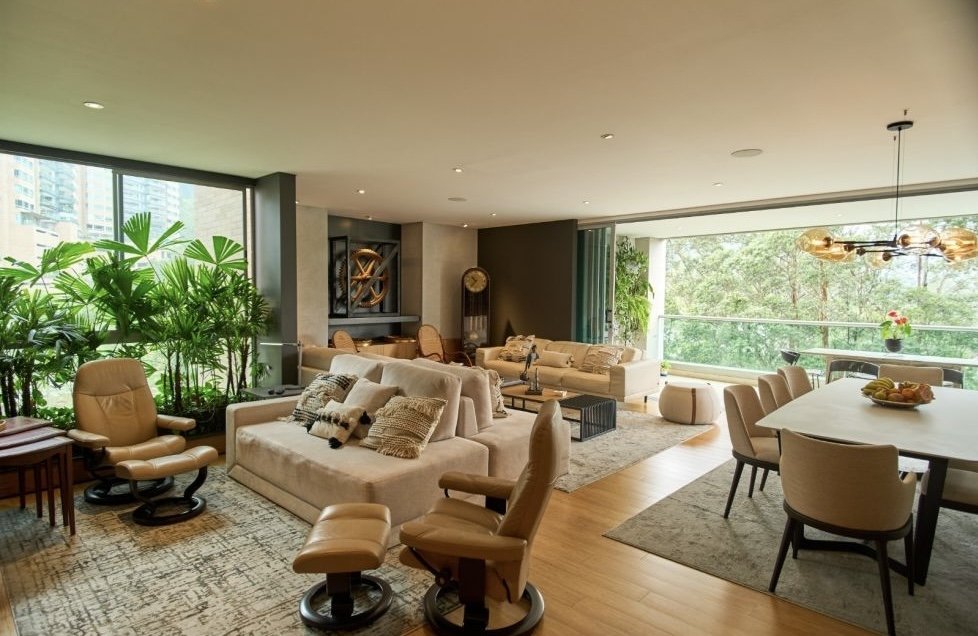 Hermoso apartamento Dotado en Renta en el Poblado  — 2