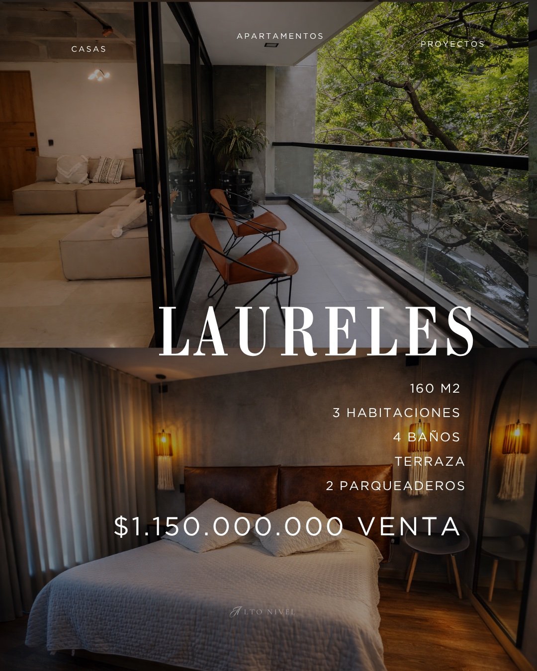 Apartamento con terraza en laureles  - Image 1
