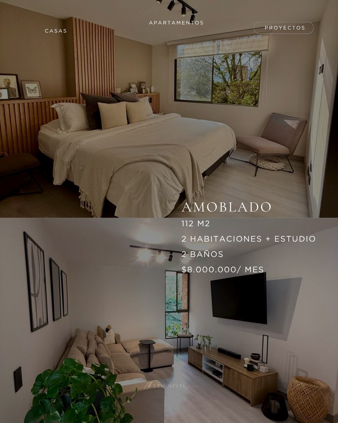 Moderno Apartamento Amoblado en Ubicación Central - Image 1