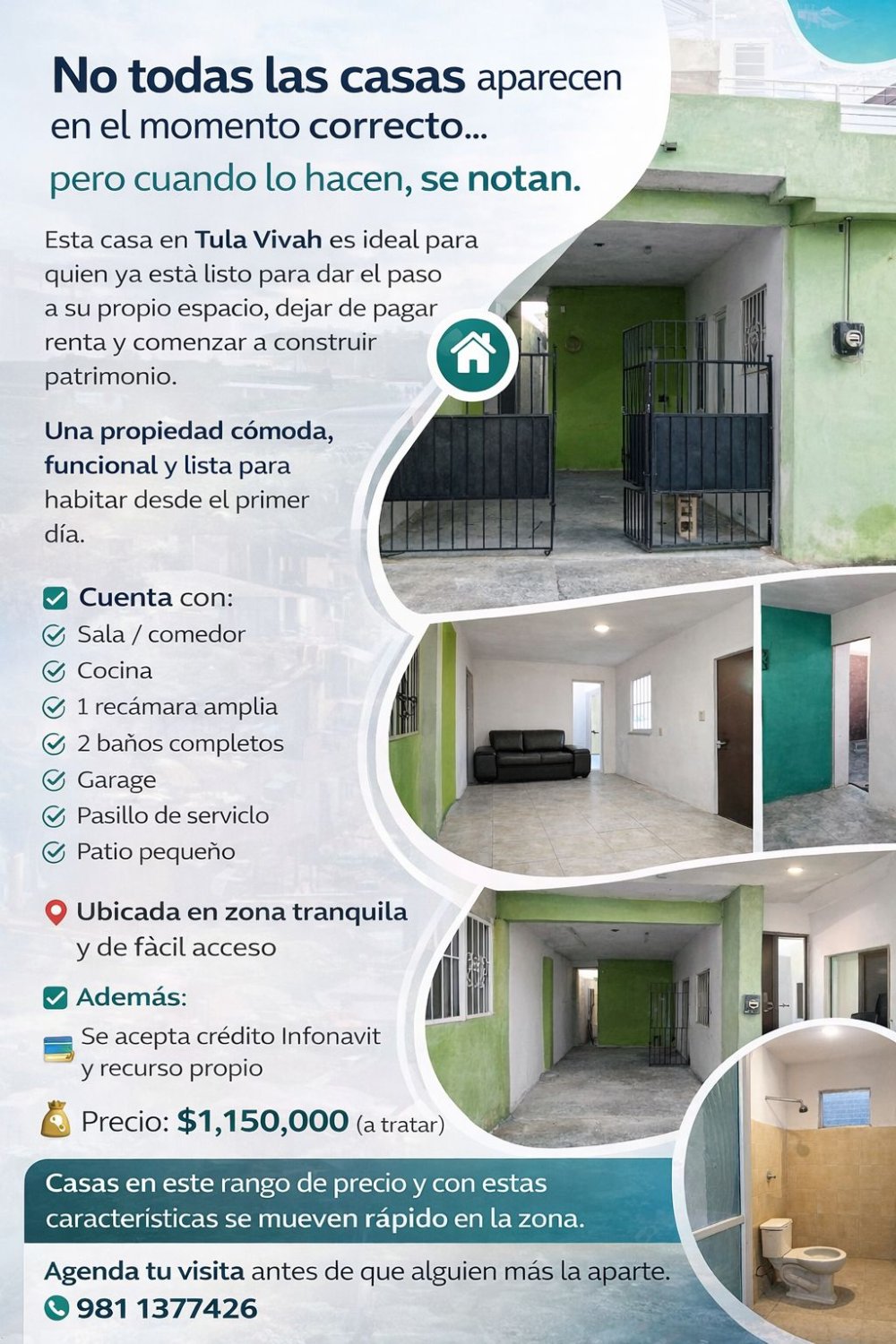 Casa Funcional y Acogedora en Tula Vivah - Image 1