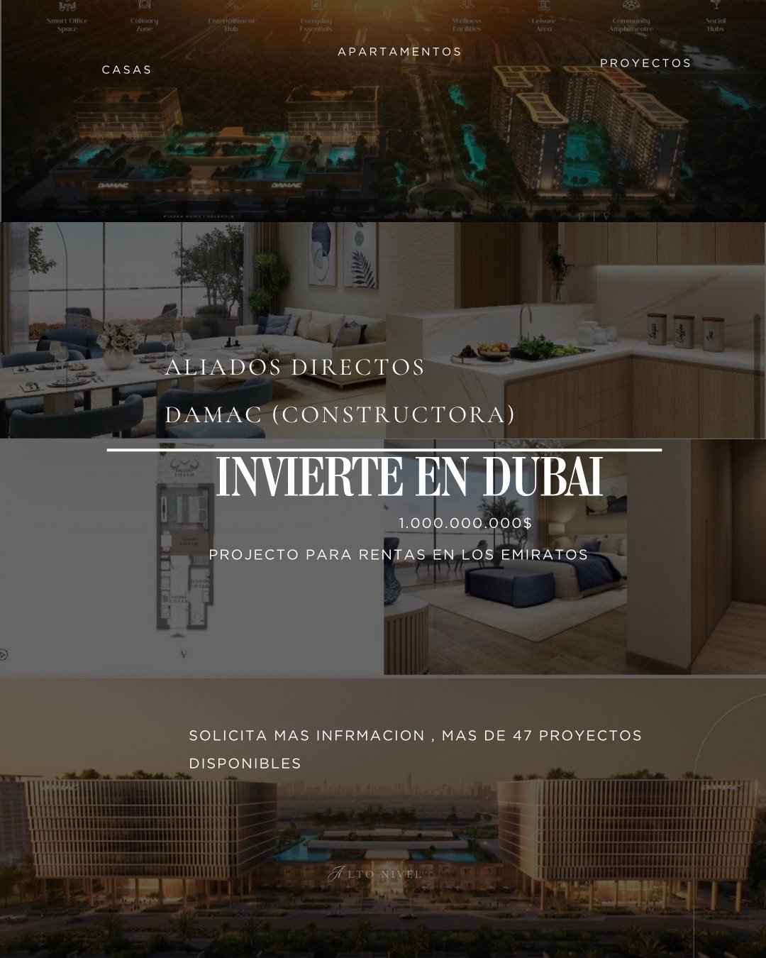 Proyecto en Dubai PÍAZZA ROMA  - Image 1