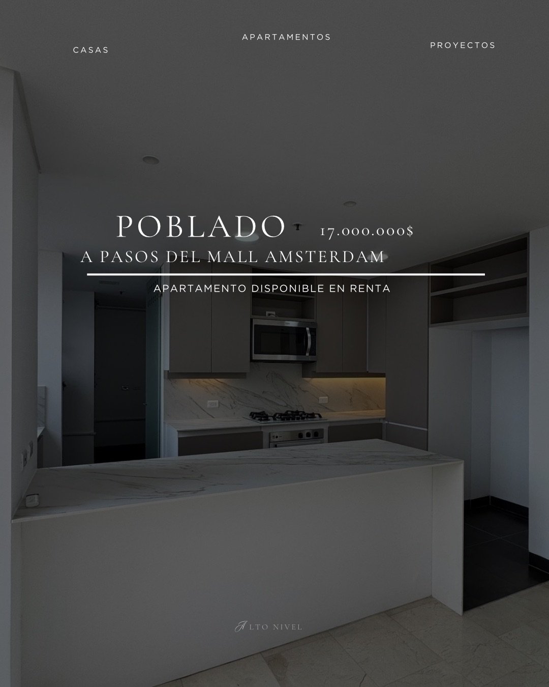Se renta apartamento en Amsterdam poblado  - Image 1