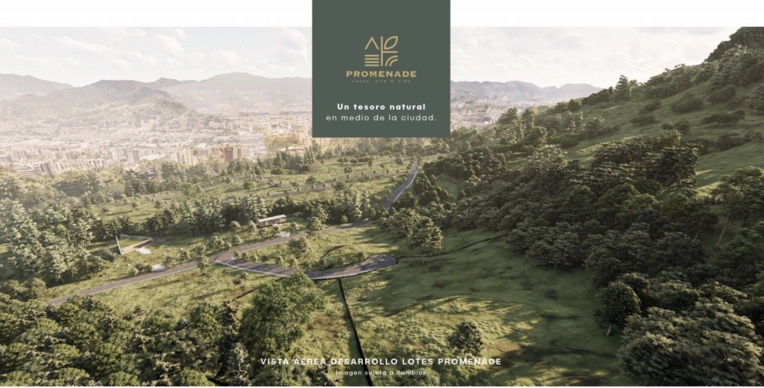 Exclusivo lote en Venta en el sector del poblado con Vista a la ciudad  - Image 1