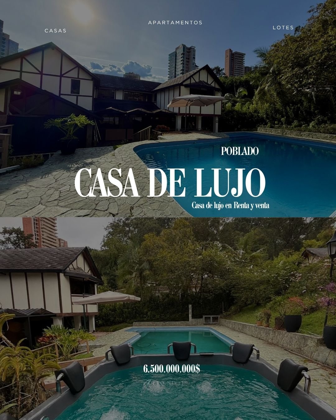 Exclusiva Casa en Venta en el sector del poblado  — 1