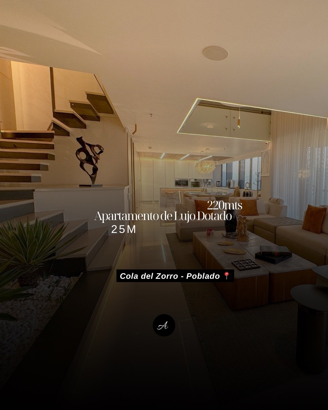 Exclusivo Apartmento deAlujo completamente Dorado en Renta  — 1