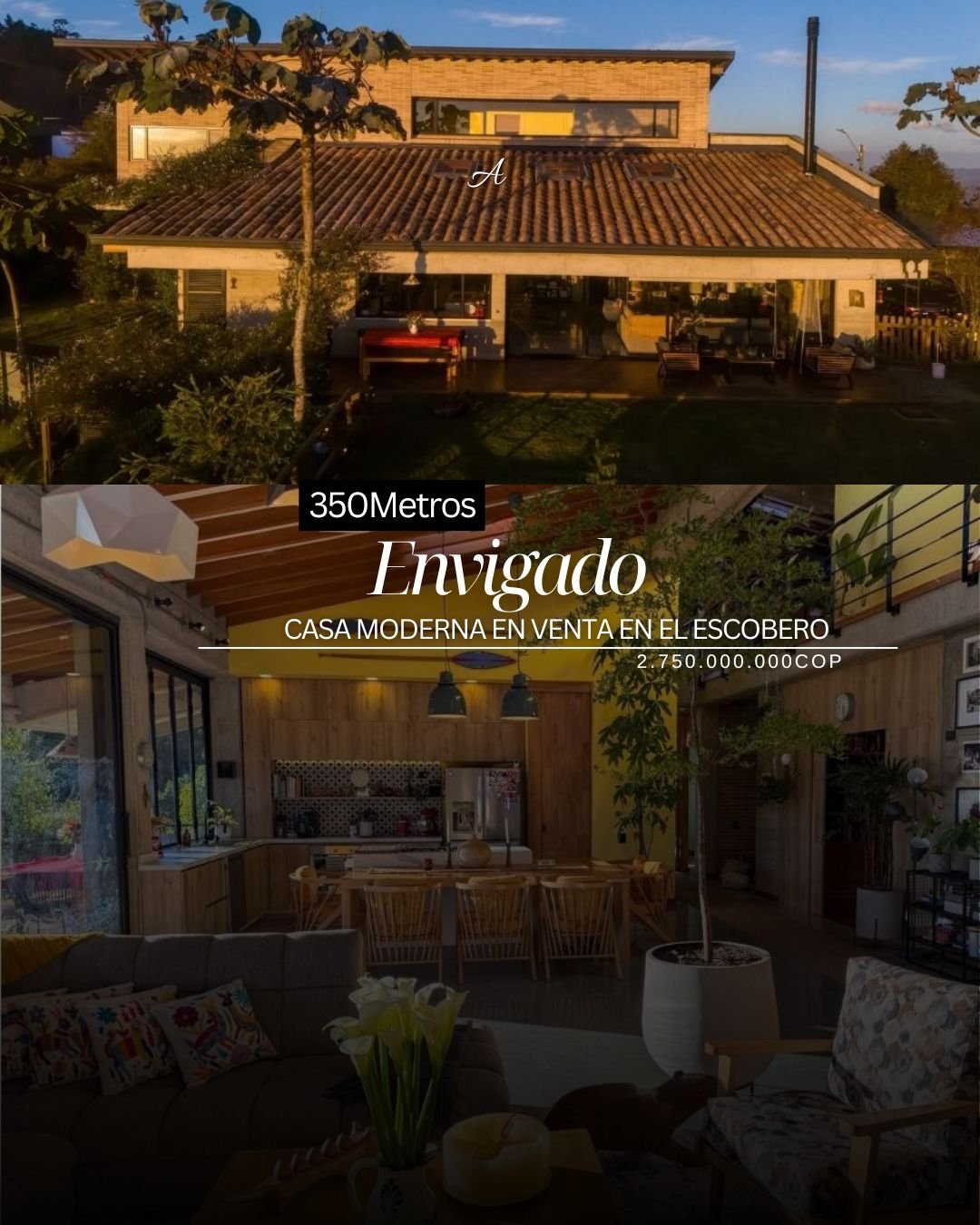 Casa campestre en venta en el sector de envigado  — 1