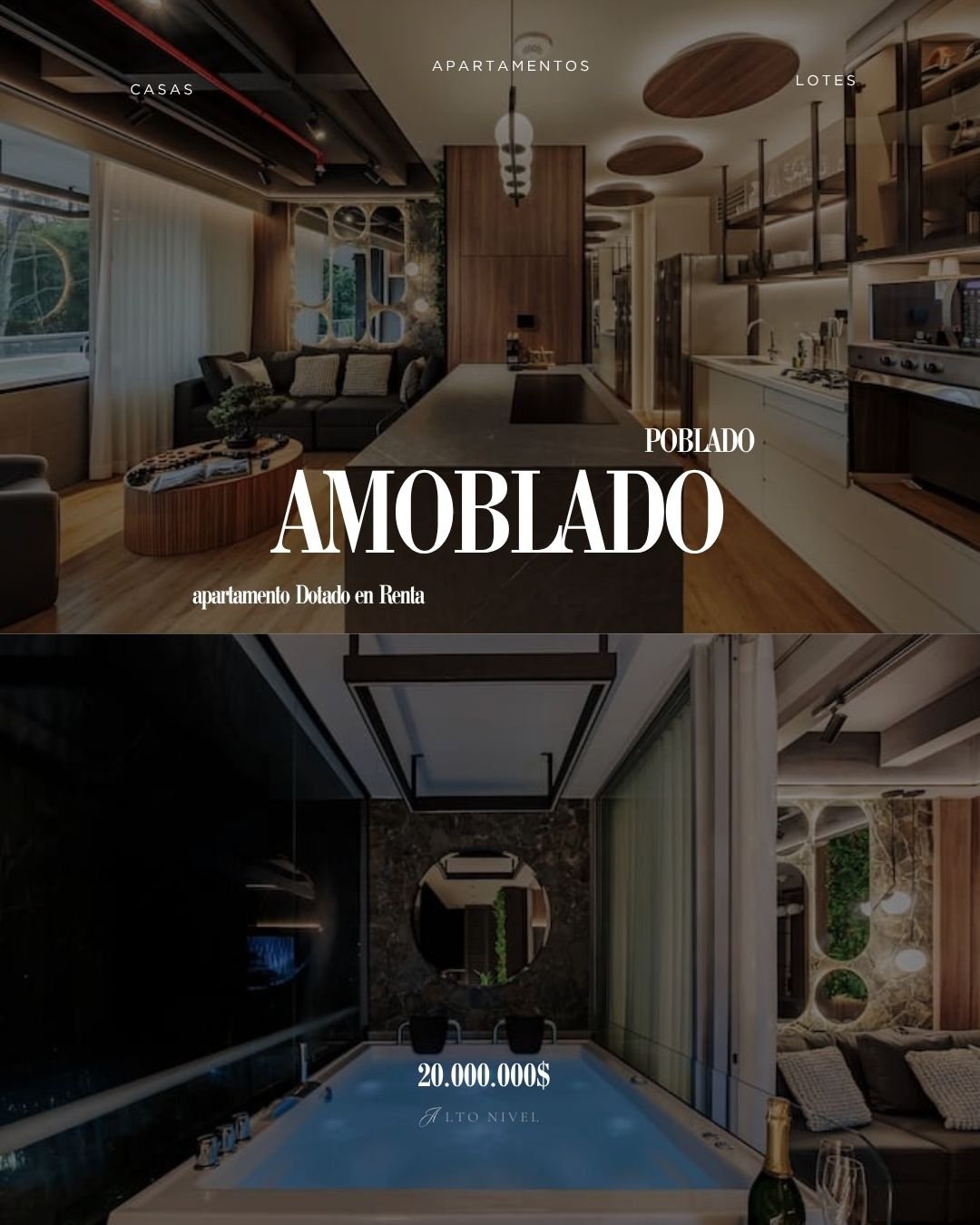 Exclusivo Apartamento amoblado con Jacuzzi 