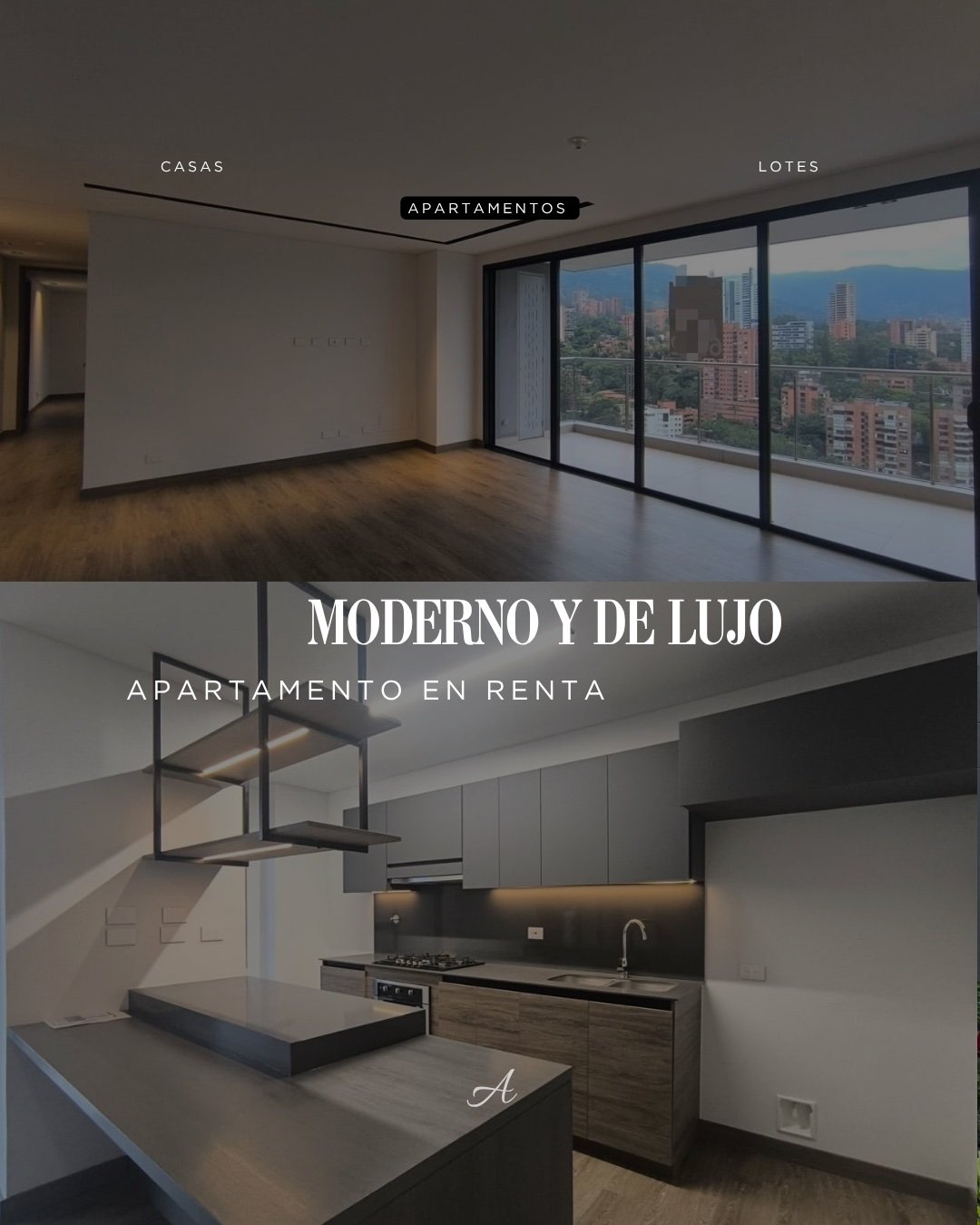 Moderno Apartamento En Poblado — 1