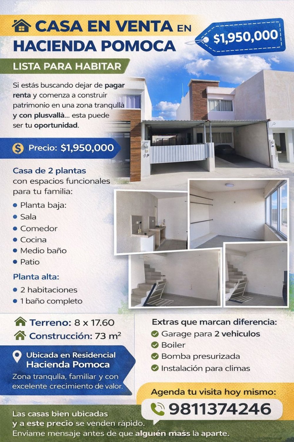 Casa Familiar en Hacienda Pomoca - Image 1