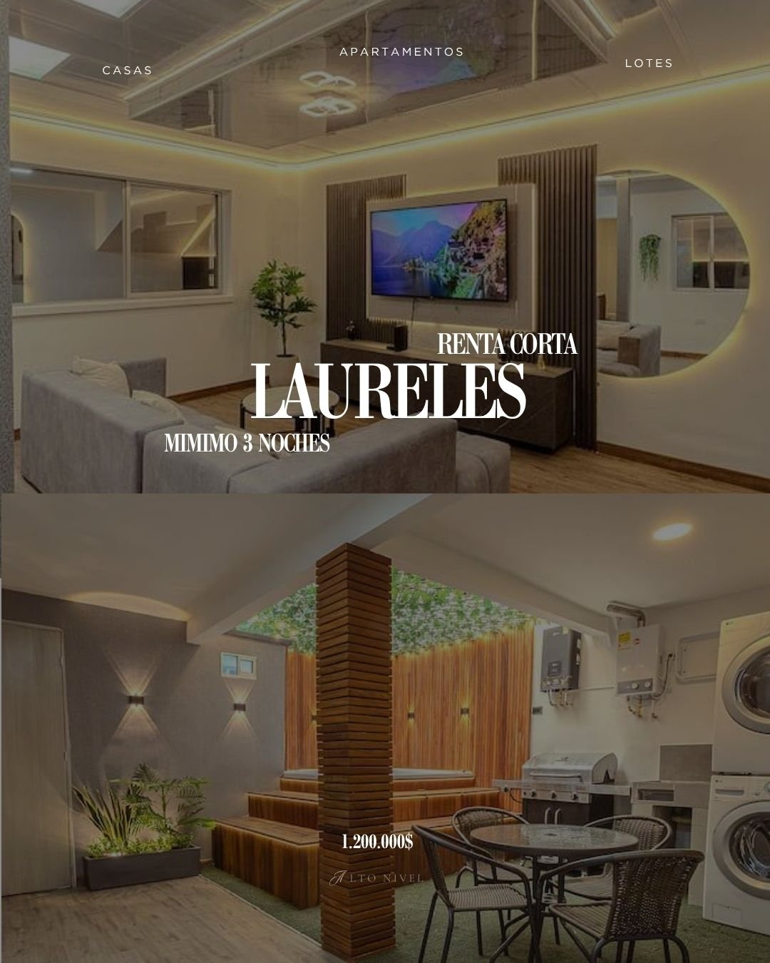 propiedad Disponible en Renta por noches (minimo3) en Laureles - Image 1