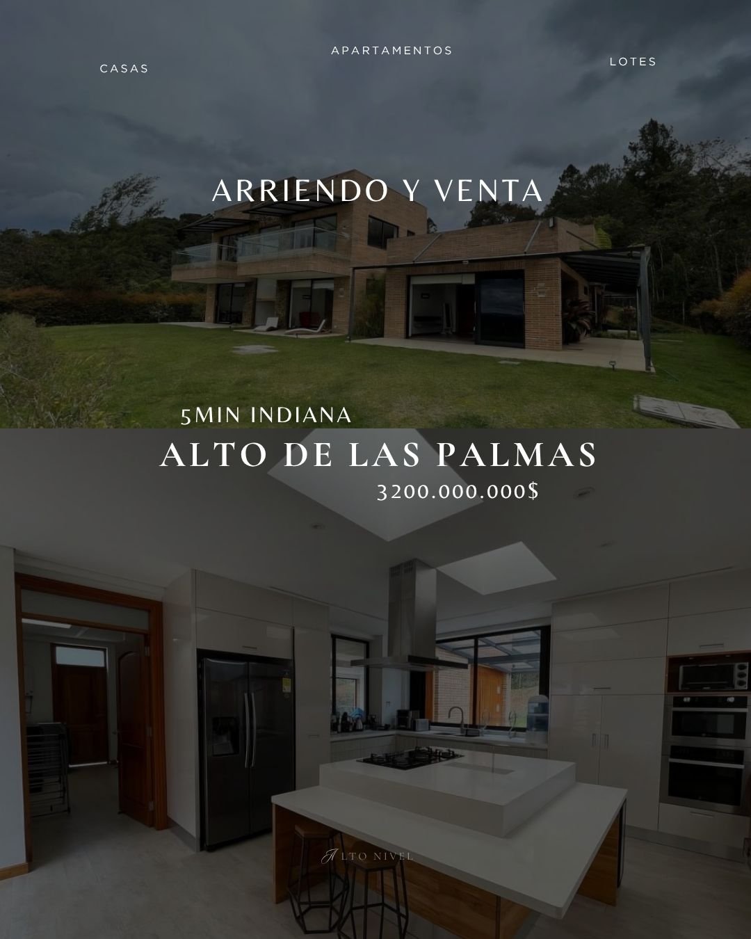 casa campestre en el alto de las palmas en Renta y venta  - Image 1